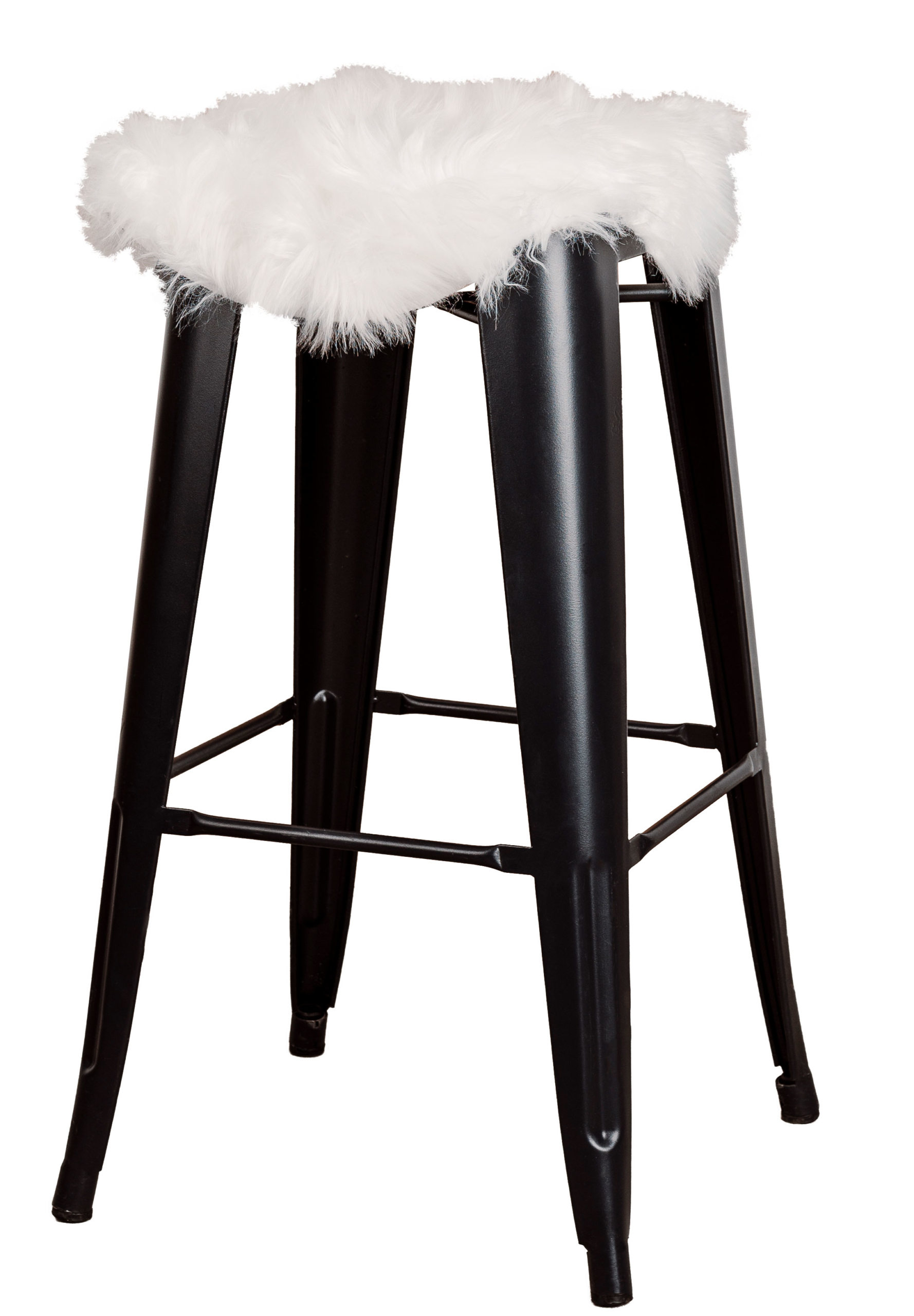 Peau de mouton pour tabouret