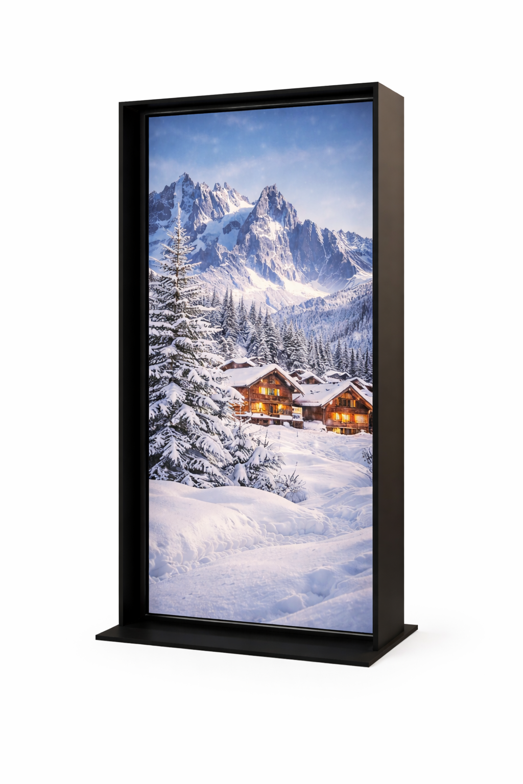 Bergfoto-Raumtrenner